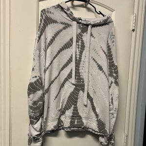 Young Fabulous & Broke Gray Tie-Dye Sweater